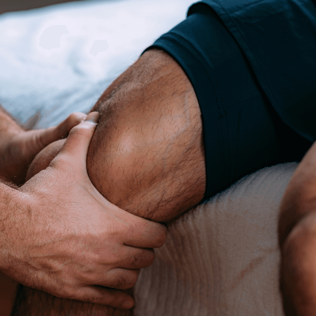 Knee myofascial release therapy in Overland Park at Move Muscle & Joint.