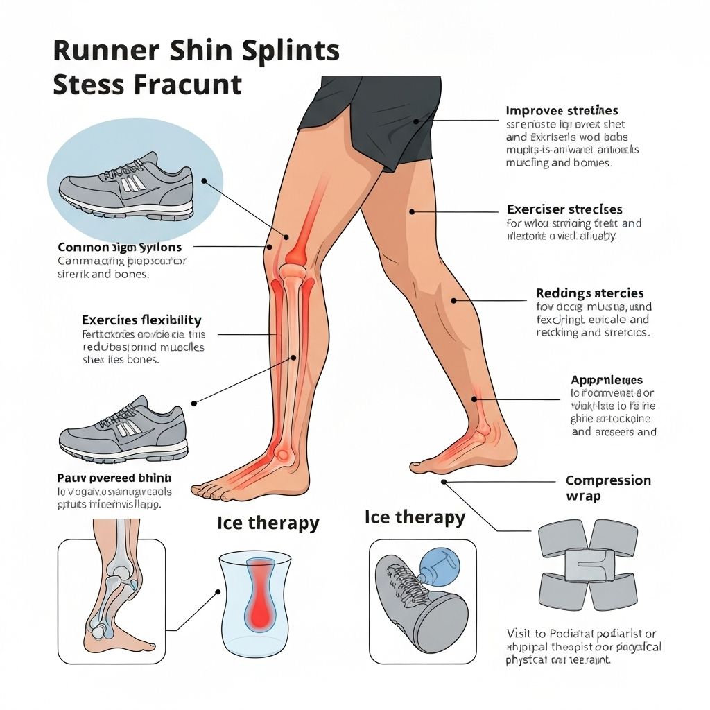 Shin splints and stress fracture treatment